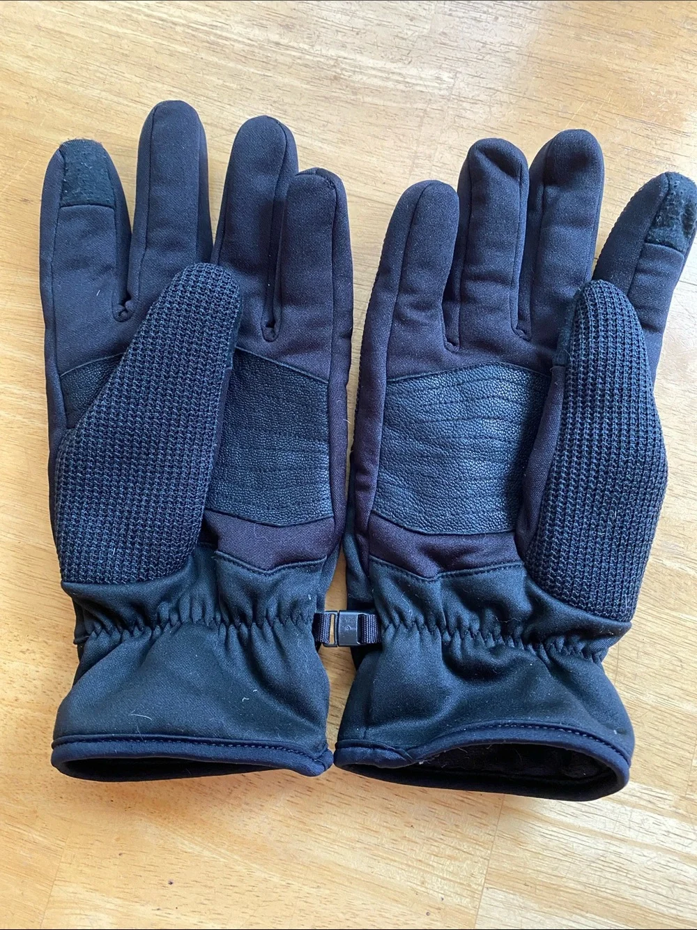 Spyder Core Conduct Gloves Touch Screen Compatible Leather Palm, XLarge